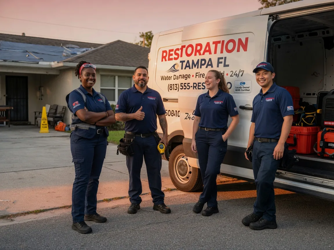 Water Damage Restoration company in Mannford, OK